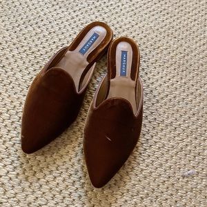 Margaux Velvet Slide Mule